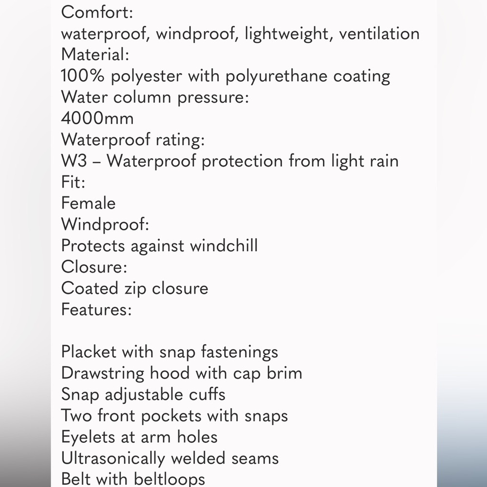 Rains Jacket - Picture 5 of 5